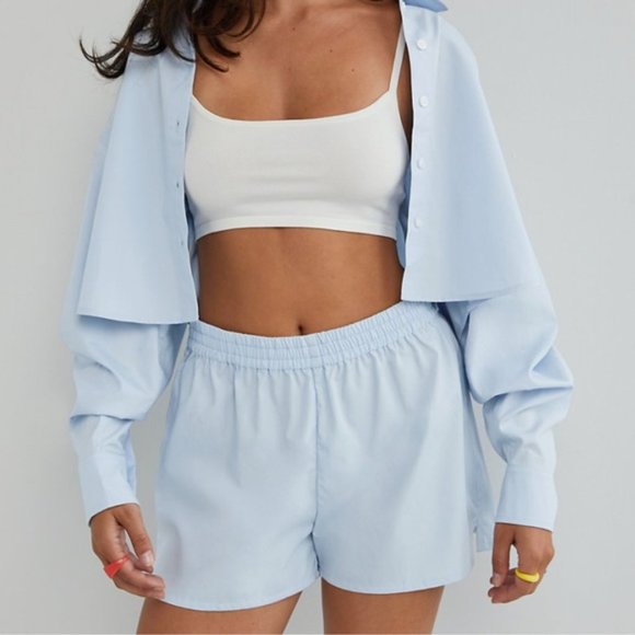 Aritzia Pants - Sunday Best Eva Shorts STRIPED NWOT